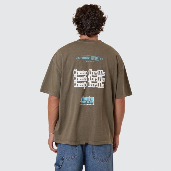 CHEAP THRILLS BOX FIT OVERSIZE TEE