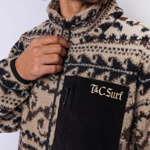 BREAKER ZIP THRU POLAR FLEECE