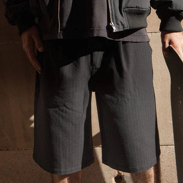 BUSINESS BAGGY PLEATED SHORT