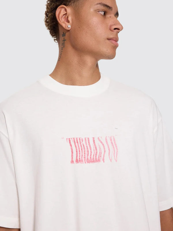 CHAOTIC INTERVENTIONS OVERSIZE BOX CROP TEE