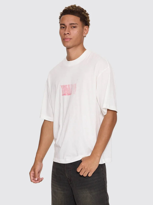 CHAOTIC INTERVENTIONS OVERSIZE BOX CROP TEE