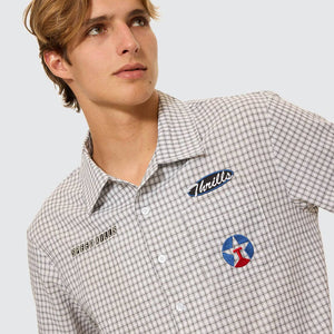 SUPER CHARGED CROPPED CHECK SHIRT