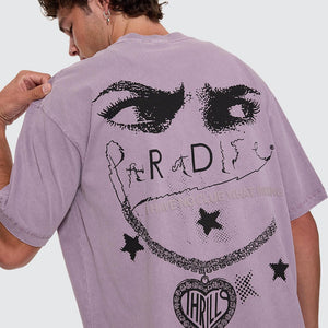 NO CLUE BOX CROP TEE