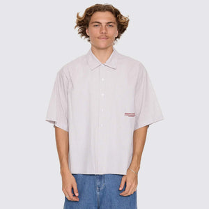 DATA POINT BOX CROP SHORT SLEEVE SHIRT
