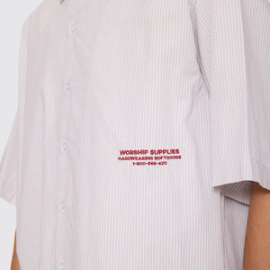 DATA POINT BOX CROP SHORT SLEEVE SHIRT