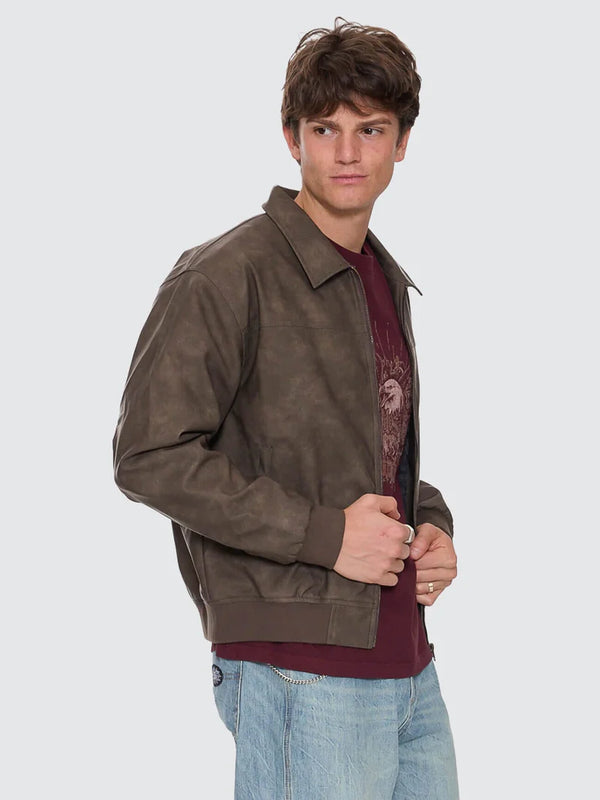 DEEP IN THE HEART OF BYRON LEATHER WORK JACKET