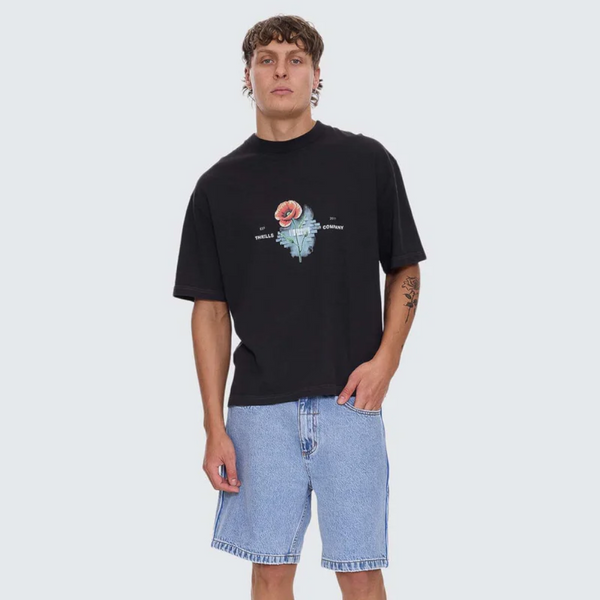 DEADLY POPULAR BOX FIT OVERSIZE CROPPED TEE