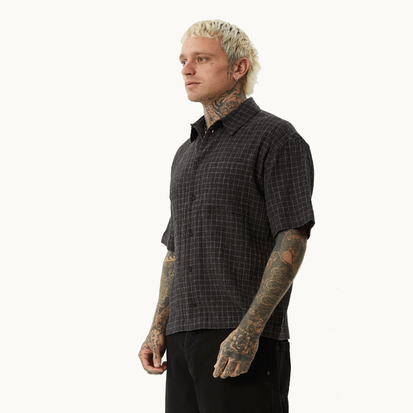 DUSK SEERSUCKER CHECK SHIRT
