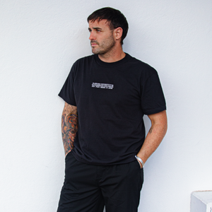 GLASS AVE FRONT TEXT TEE