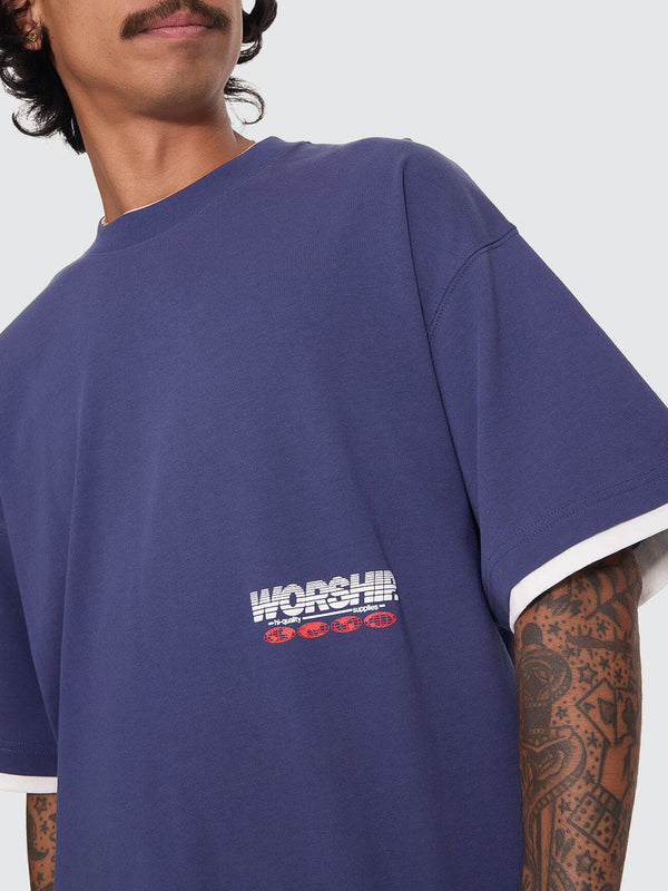 HALF COURT BOX CROP LAYER TEE
