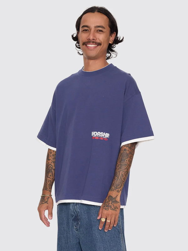 HALF COURT BOX CROP LAYER TEE