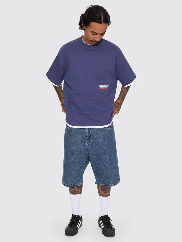 HALF COURT BOX CROP LAYER TEE