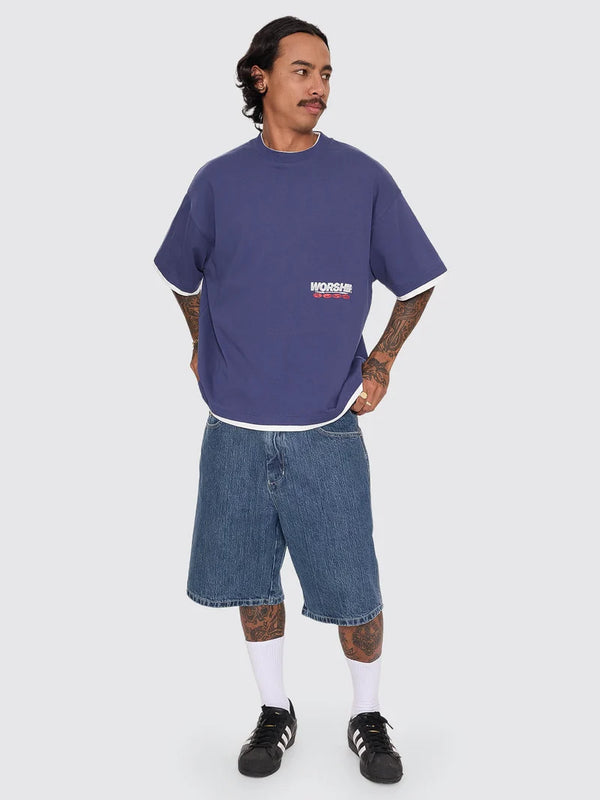 HALF COURT BOX CROP LAYER TEE