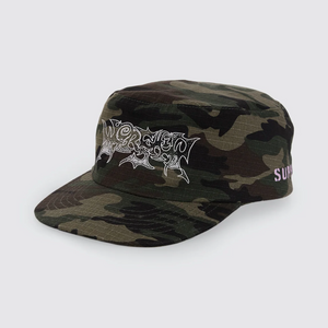 HEXED PILLBOX HAT