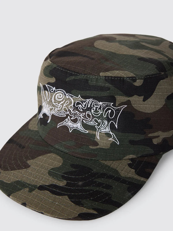 HEXED PILLBOX HAT