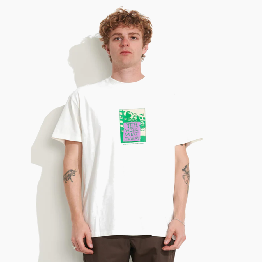 YEAH WELL WHAT 50-50 SS TEE