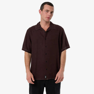 HEMP MINIMAL THRILLS BOWLING SHIRT 25
