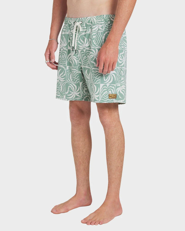 EXOTICA PRINT ELASTIC B/SHORT