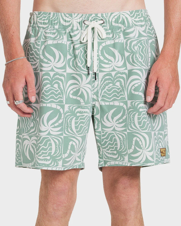 EXOTICA PRINT ELASTIC B/SHORT