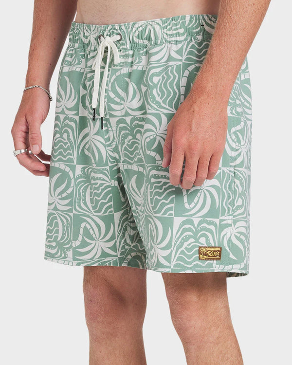 EXOTICA PRINT ELASTIC B/SHORT