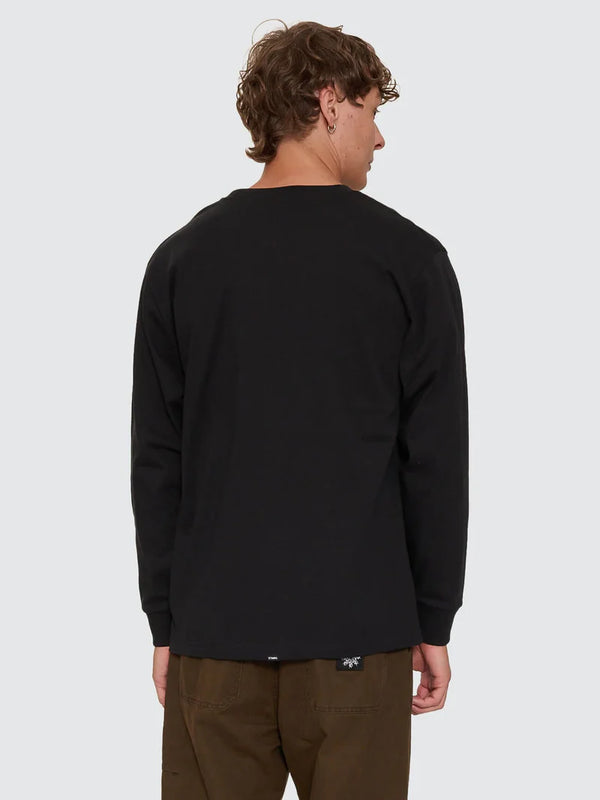 THRILLS MILITARY OVERSIZE LONG SLEEVE TEE