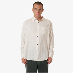 HEMP MINIMAL THRILLS OVERSIZE LONG SLEEVE SHIRT 25