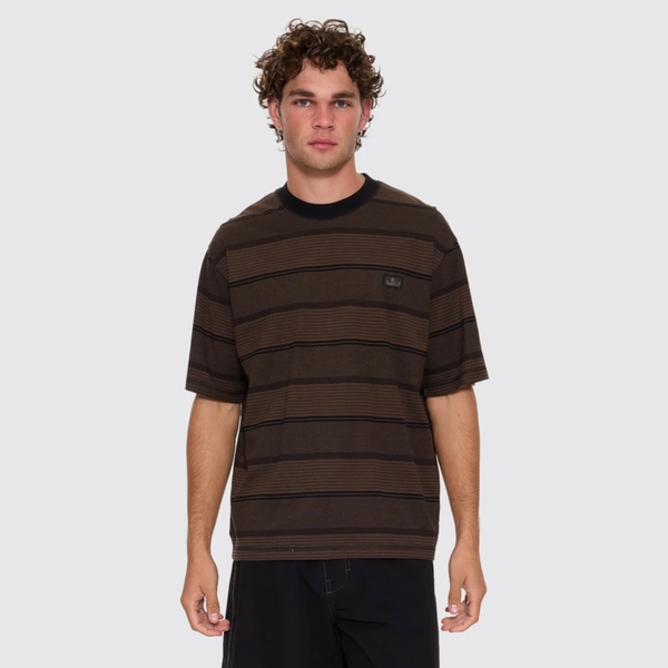 NEW WAYS OF LIVING MERCH FIT STRIPE TEE
