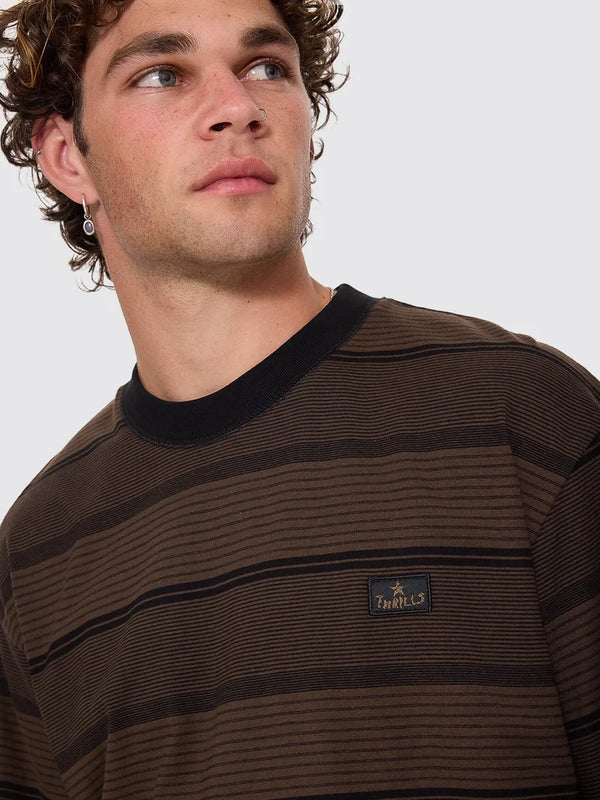 NEW WAYS OF LIVING MERCH FIT STRIPE TEE