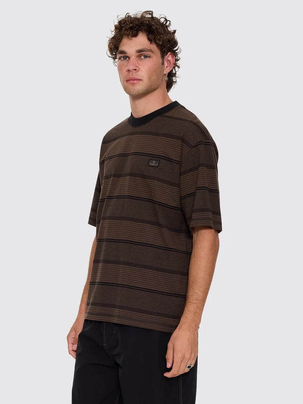NEW WAYS OF LIVING MERCH FIT STRIPE TEE