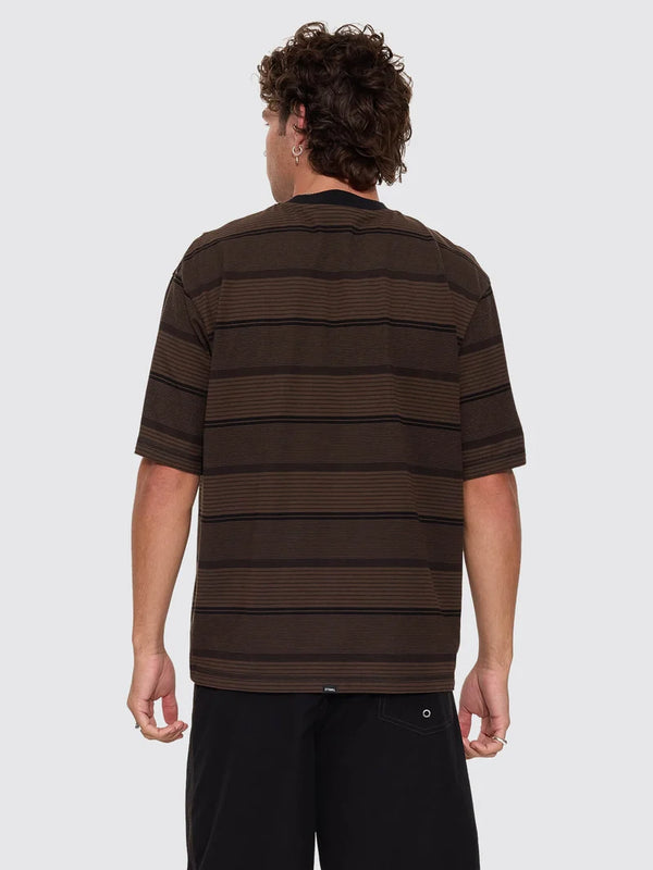 NEW WAYS OF LIVING MERCH FIT STRIPE TEE