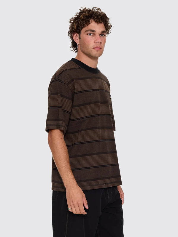 NEW WAYS OF LIVING MERCH FIT STRIPE TEE