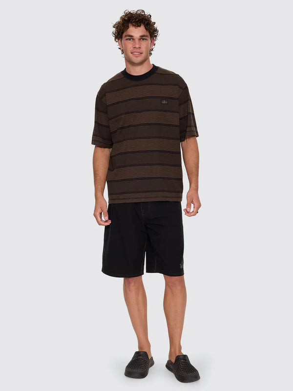 NEW WAYS OF LIVING MERCH FIT STRIPE TEE