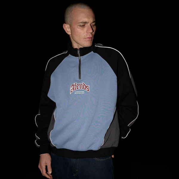 OCCUPANCY PANELED QUARTER ZIP JUMPER