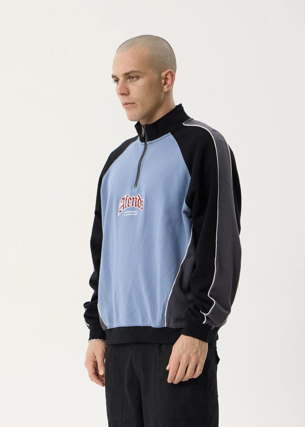 OCCUPANCY PANELED QUARTER ZIP JUMPER