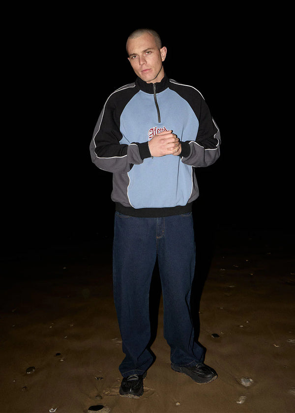 OCCUPANCY PANELED QUARTER ZIP JUMPER