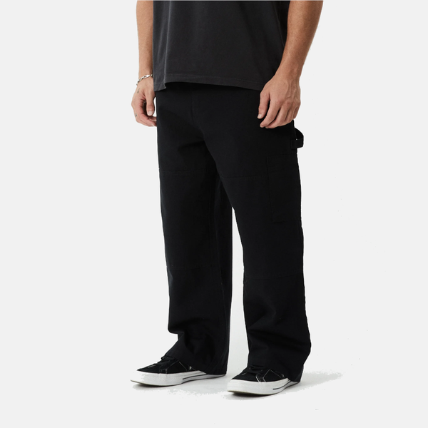 RICHMOND CANVAS WORKWEAR PANT BLACK