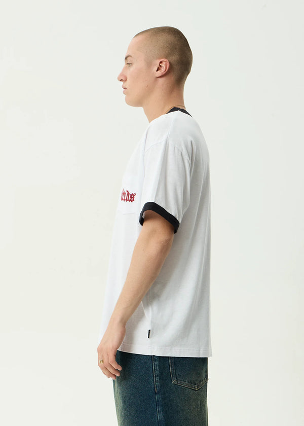 DROP ZONE BOXY RINGER TEE