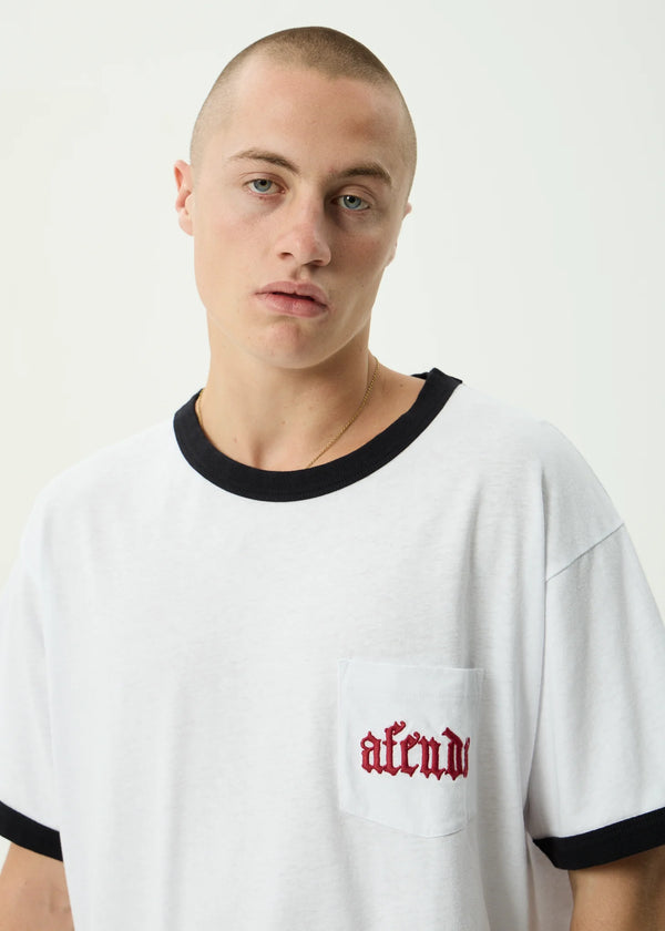 DROP ZONE BOXY RINGER TEE