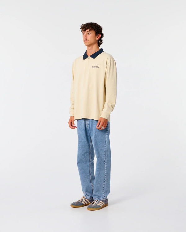 SUN CURED 1/4 ZIP RUGBY