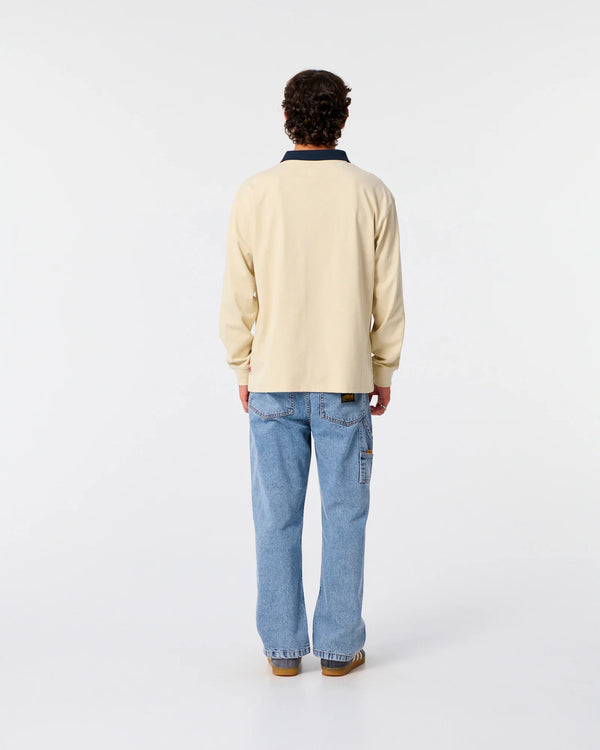 SUN CURED 1/4 ZIP RUGBY