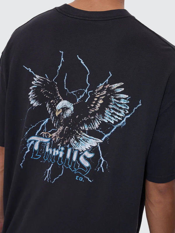 RUN FOR THE HILLS BOX FIT OVERSIZE TEE