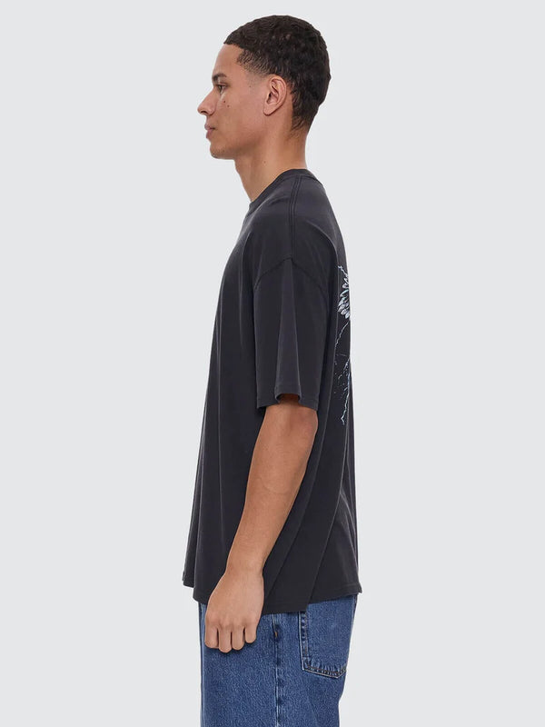 RUN FOR THE HILLS BOX FIT OVERSIZE TEE