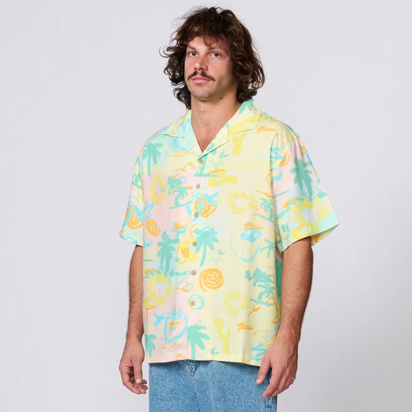 SCRIBBLES SS RESORT SHIRT