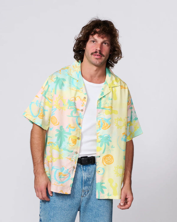 SCRIBBLES SS RESORT SHIRT