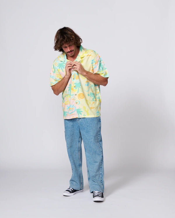 SCRIBBLES SS RESORT SHIRT