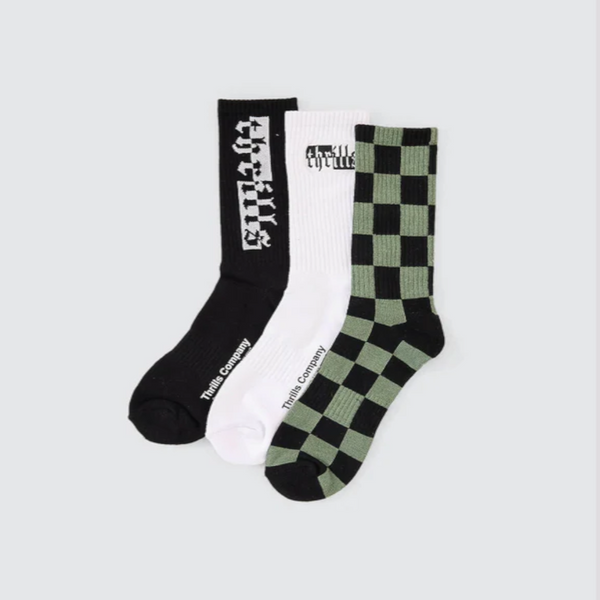 EXCITEMENT EXCITEMENT 3 PACK SOCK