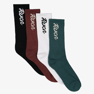 RVCA SEASONAL SOCK 4 PACK 25