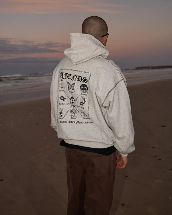SPIRITUAL DISTRESSED BOXY HOOD