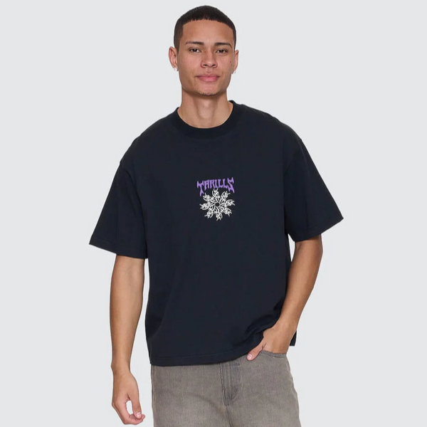 STAGGER BOX FIT TEE