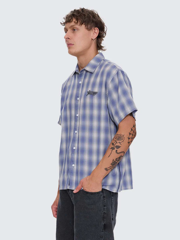 HEAVY STATIC S/S CROPPED SHIRT